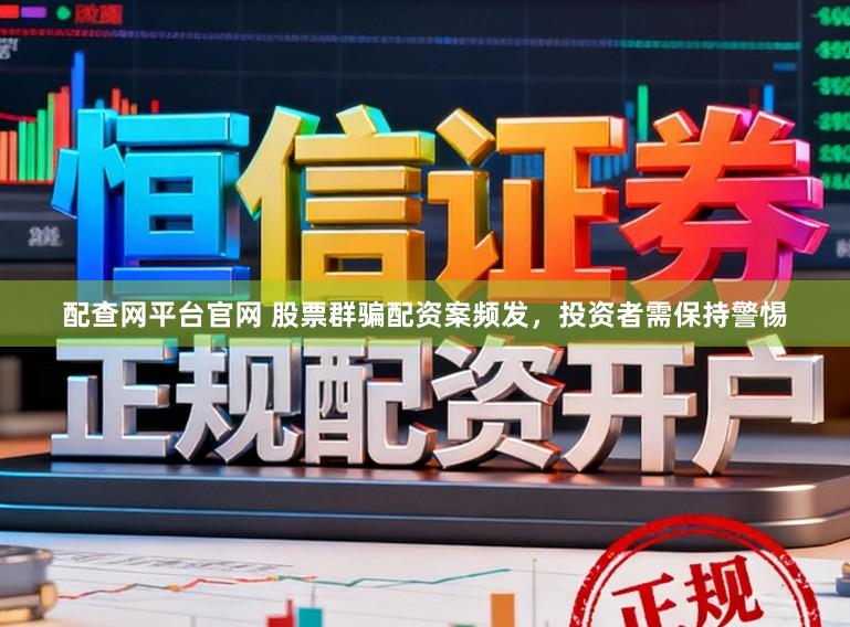 配查网平台官网 股票群骗配资案频发，投资者需保持警惕