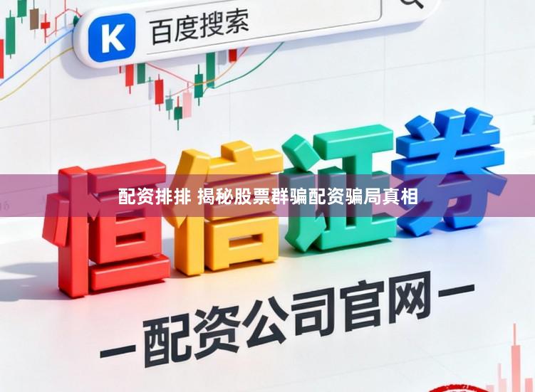 配资排排 揭秘股票群骗配资骗局真相